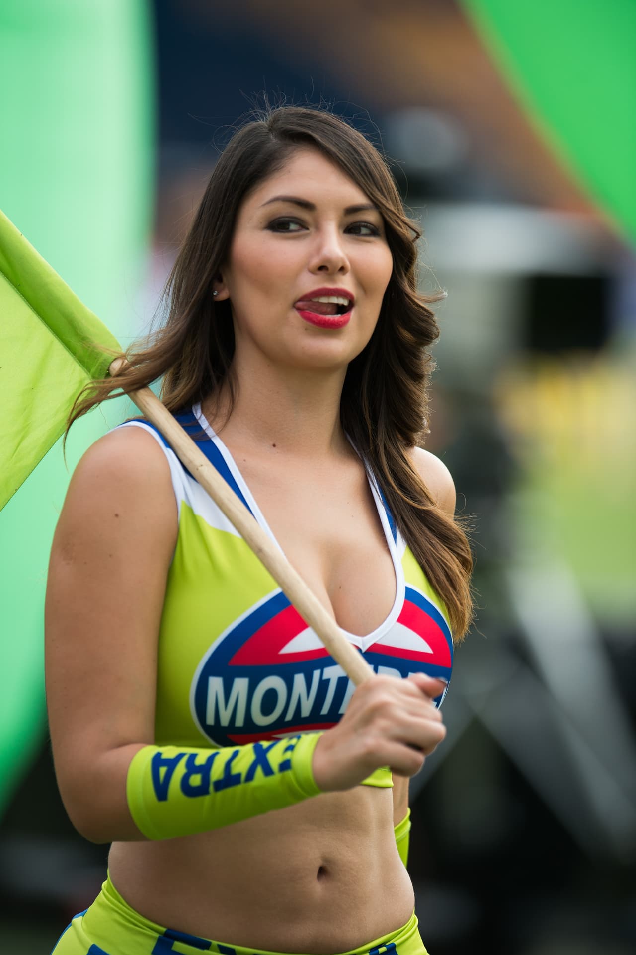 La belleza de las porristas en la fecha 5