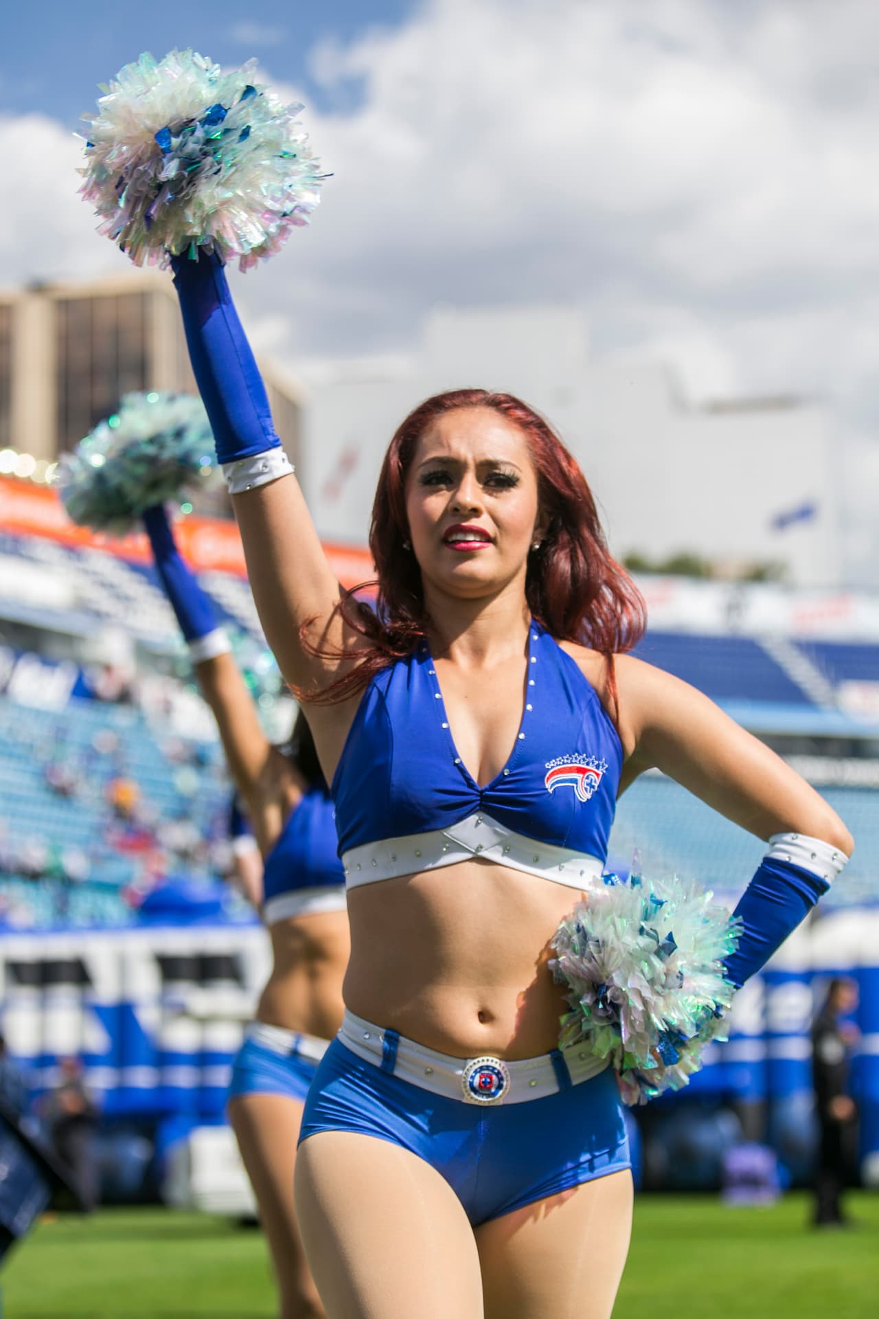 La belleza de las porristas en la fecha 5