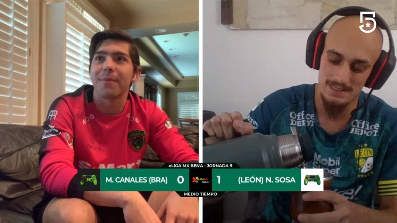 Juárez 0-4 León | eLiga MX | Marco Canales cayó 0-4 ante Nicolás Sosa, quien colecciona goleadas en el futbol virtual.