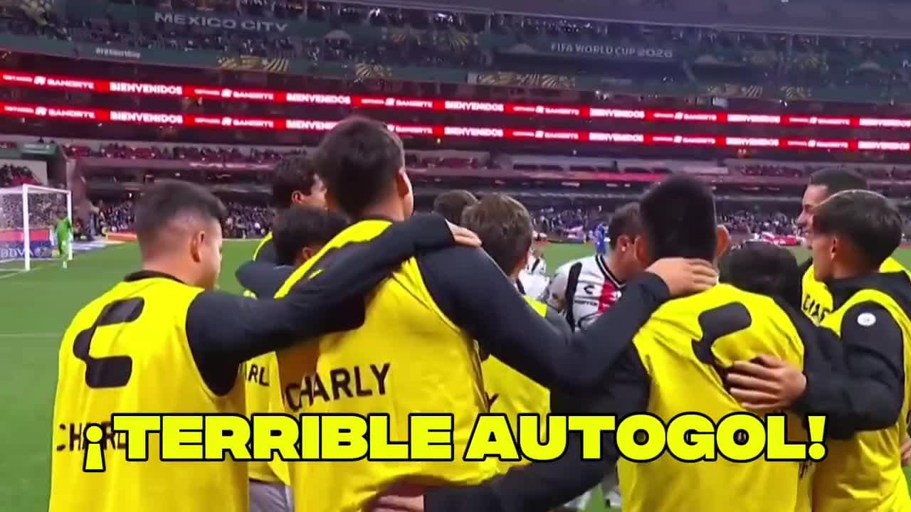 ¡El terrible autogol de Cruz Azul del que todos están hablando!