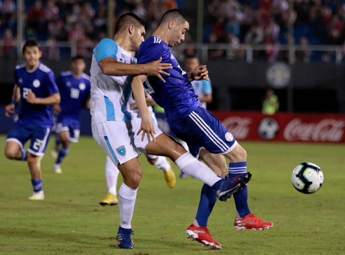 Guatemala fue atrevida en su juego y logró contener a Paraguay durante buena parte del encuentro.