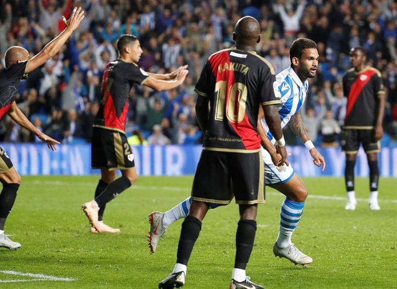 El empate llegó por medio de Willian José al minuto 33 del segundo tiempo tras pase de oseba Zaldua.