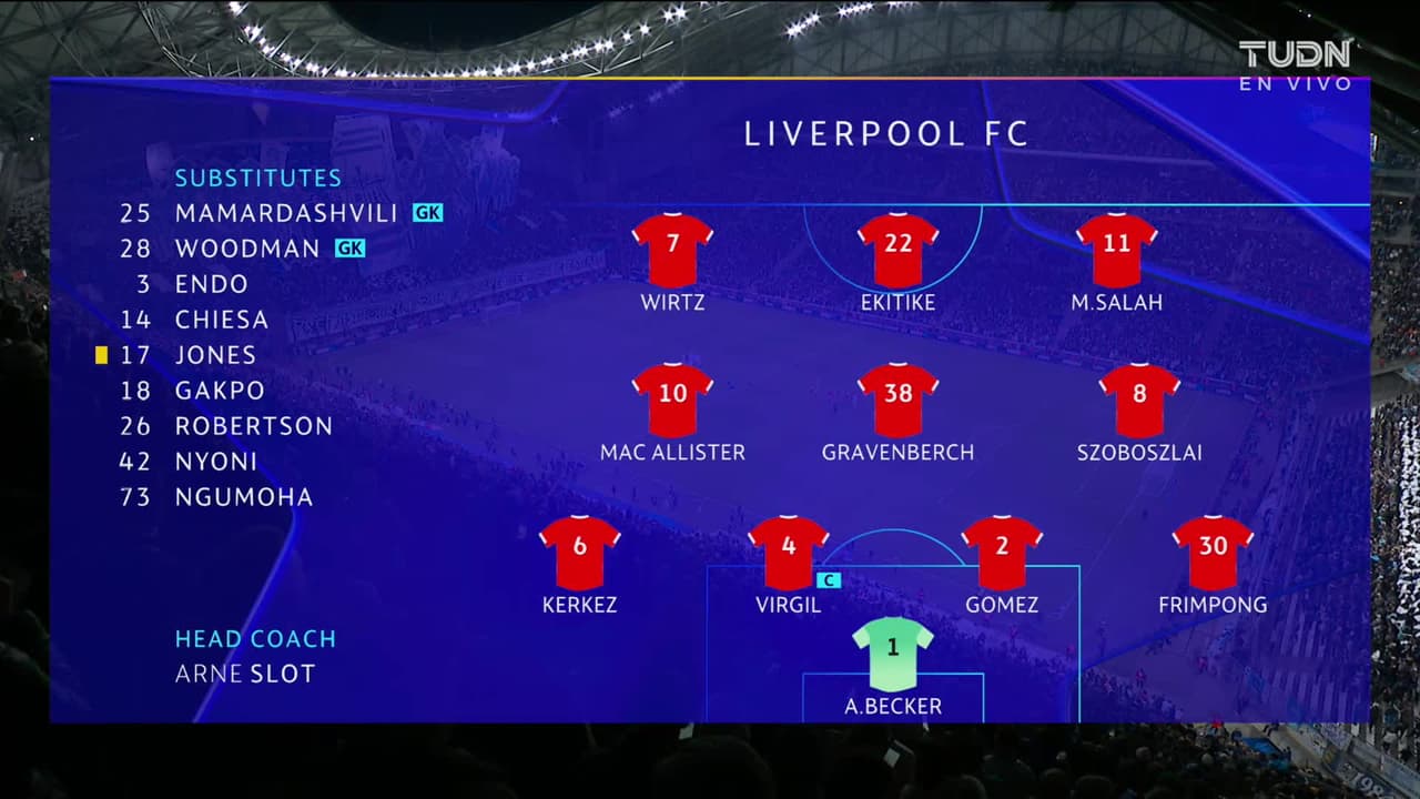 Marseille vs. Liverpool - Game Highlights