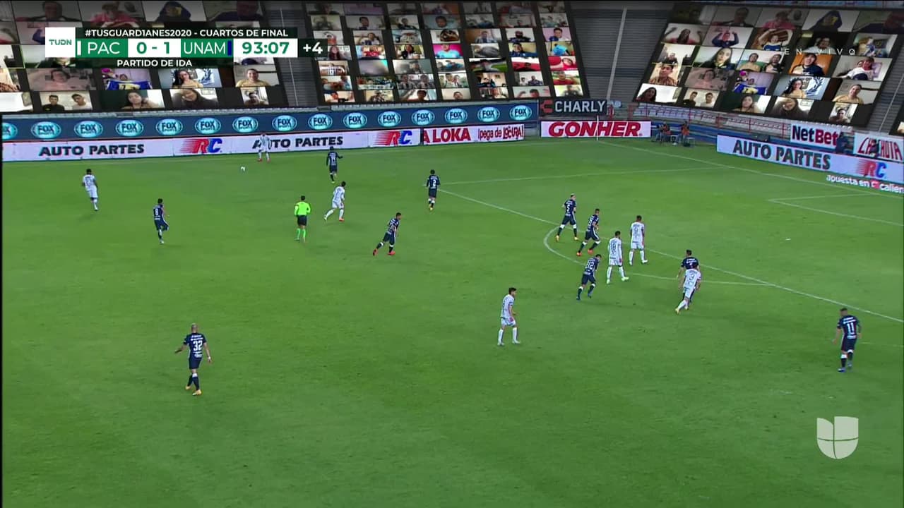 ¡TIRO ATAJADO! disparo por Juan Iturbe.