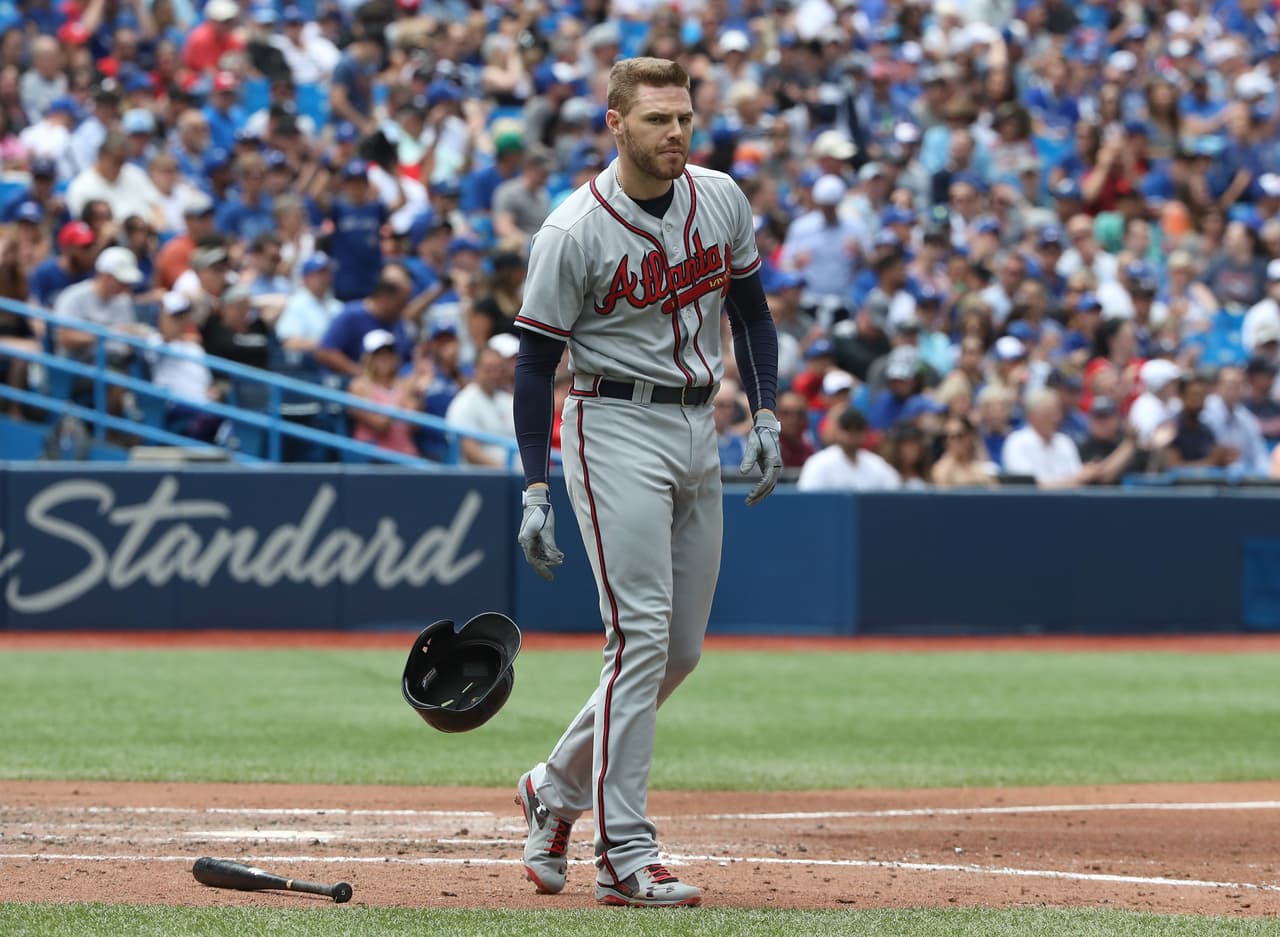 En la primera base estará el estelar 1B de los Atlanta Braves Freddie Freeman. Para el primera base de los Bravos es la tercera convocatoria al All Star. En 2018 suma 16 jonrones y 58 producidas.