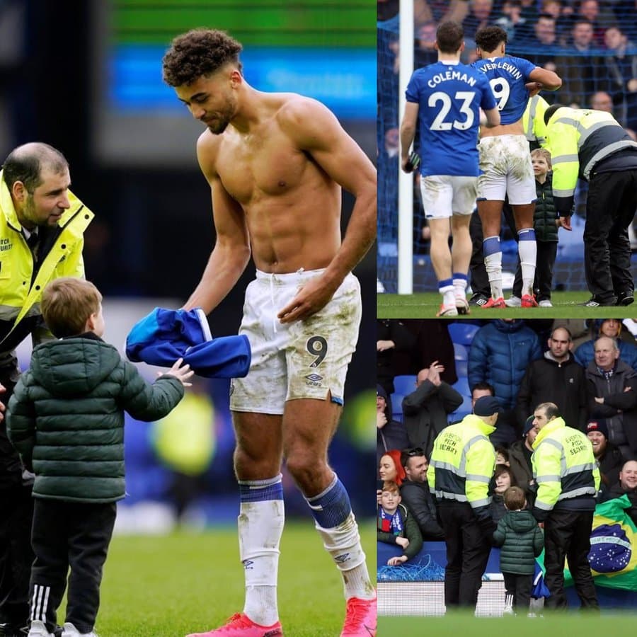 Pequeño fan del Everton busca a su ídolo y se lleva una sorpresa