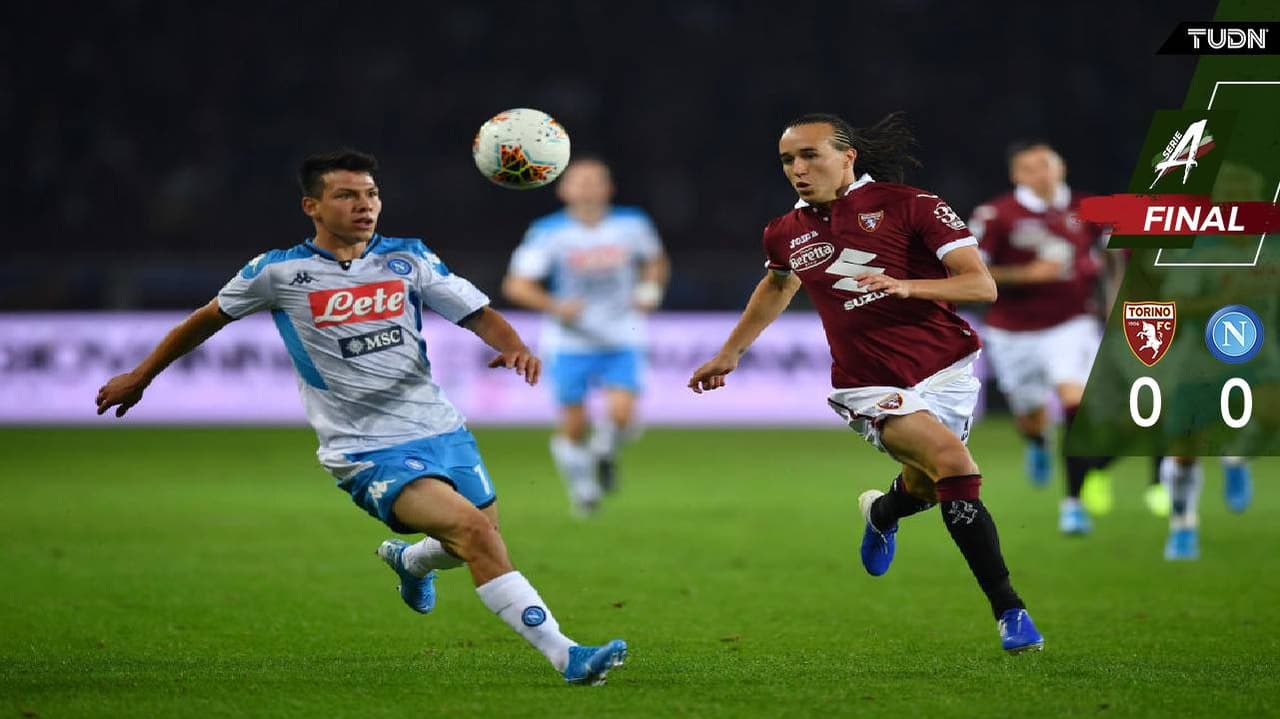 Con el Chucky de titular, el Napoli empató contra el Torino


