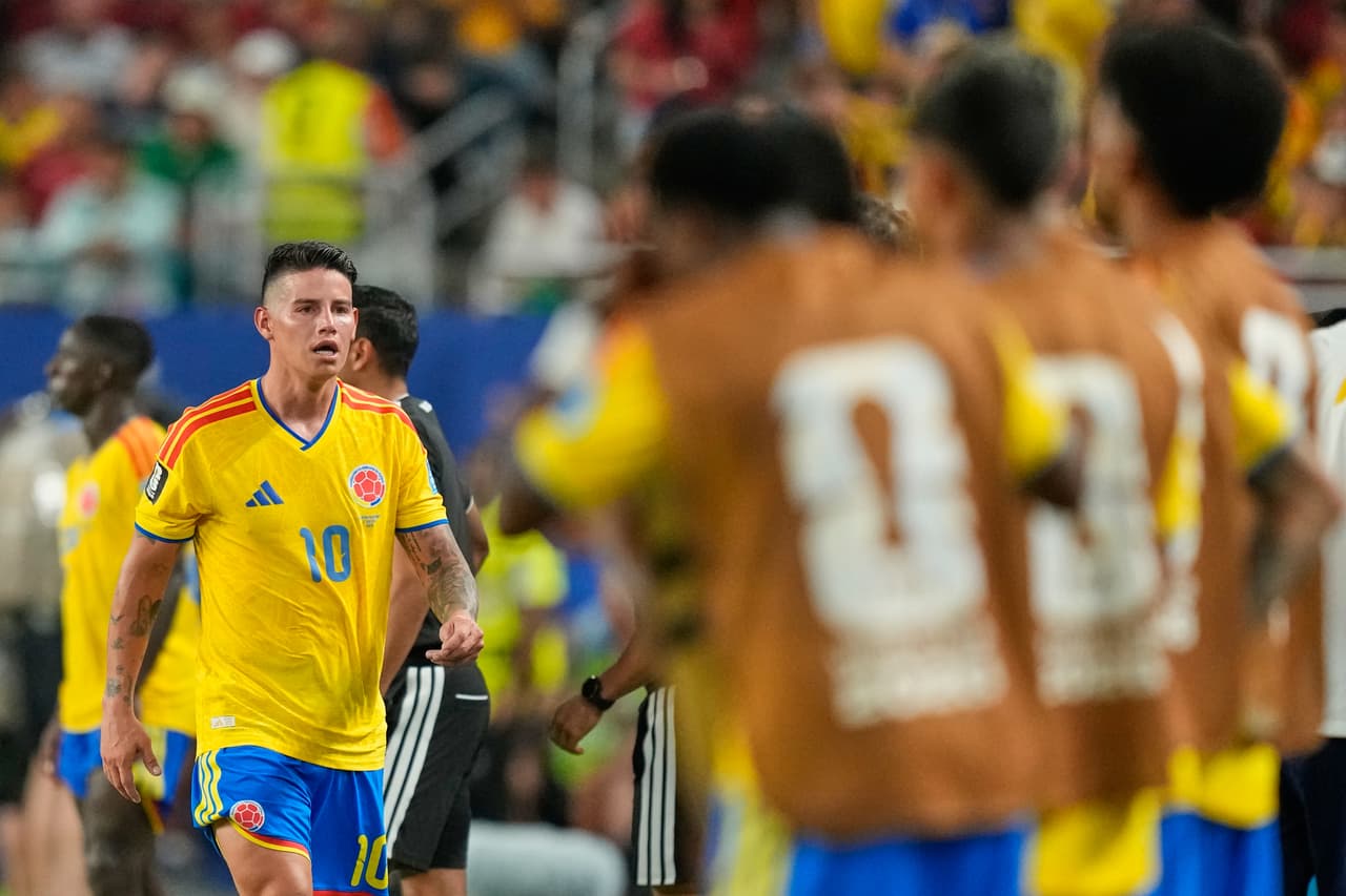Las mejores imágenes del encuentro entre Colombia y Portugal en la fase de grupos de la Copa Mundial