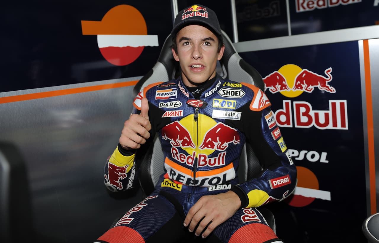 En 2010, a sus 17 años triunfaba en la categoría 125 cc.