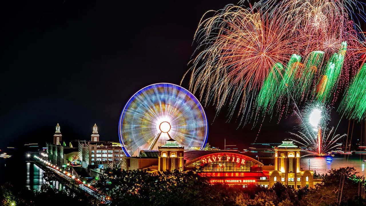 Regresa el espectáculo más luminoso y deslumbrante de Chicago: los fuegos pirotécnicos del Navy Pier