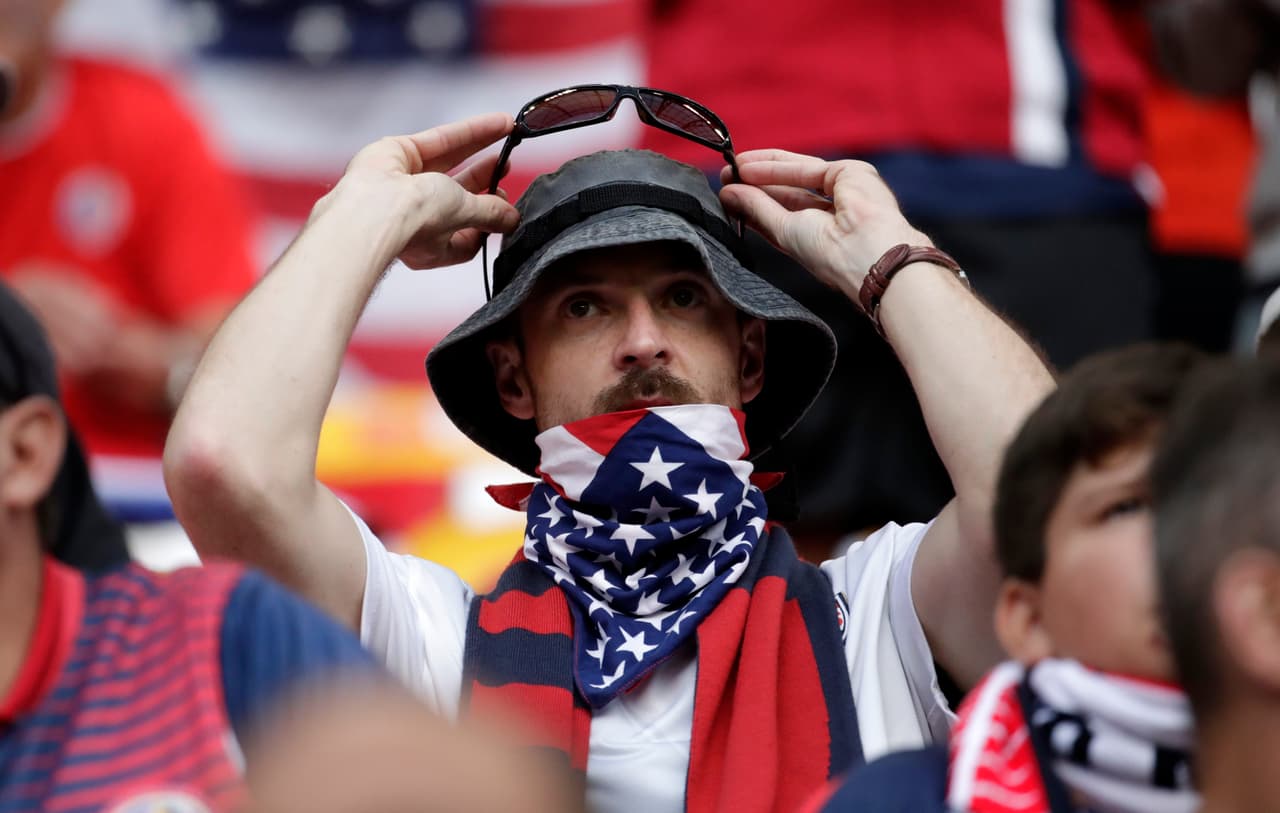 Aficionados de todas las edades se acercaron a la casa del NY Red Bull para apoyar al Team USA en busca de una victoria que los acercara a Rusia 2018.