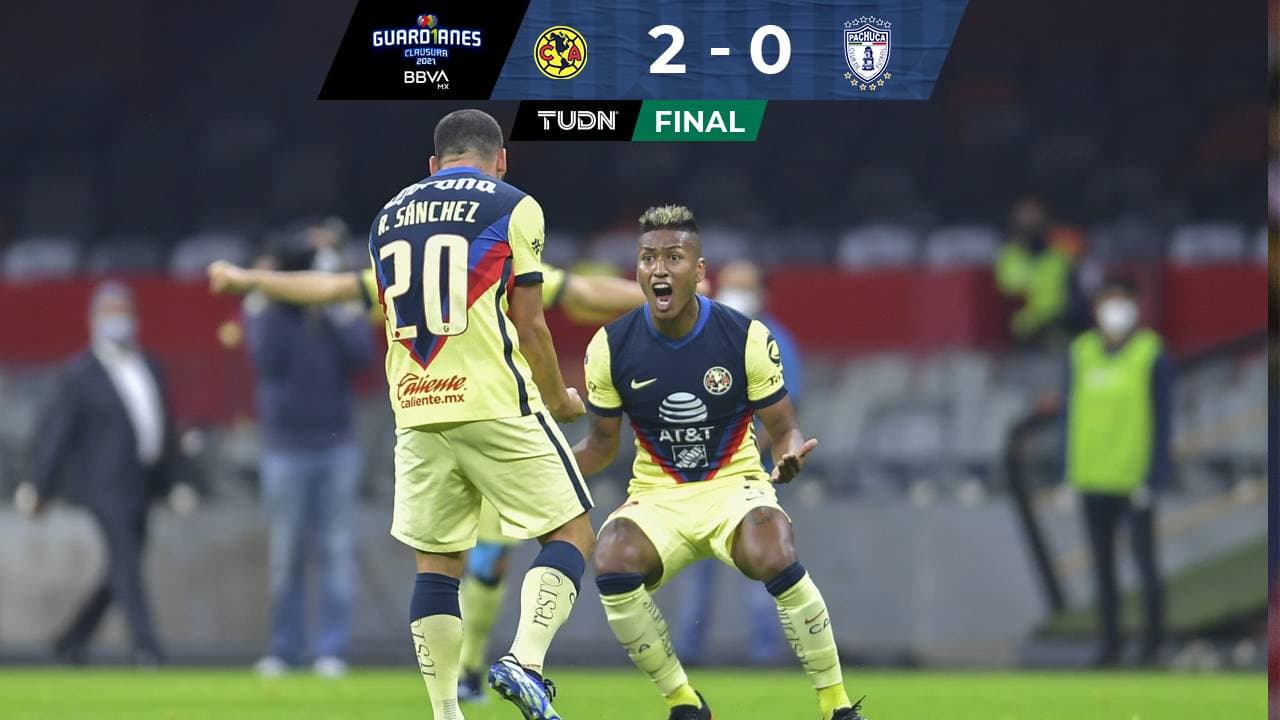 Richard Sánchez y Pedro Aquino anotaron por el América.