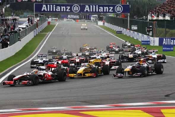 La arrancada en Bélgica siempre es muy conplicada.