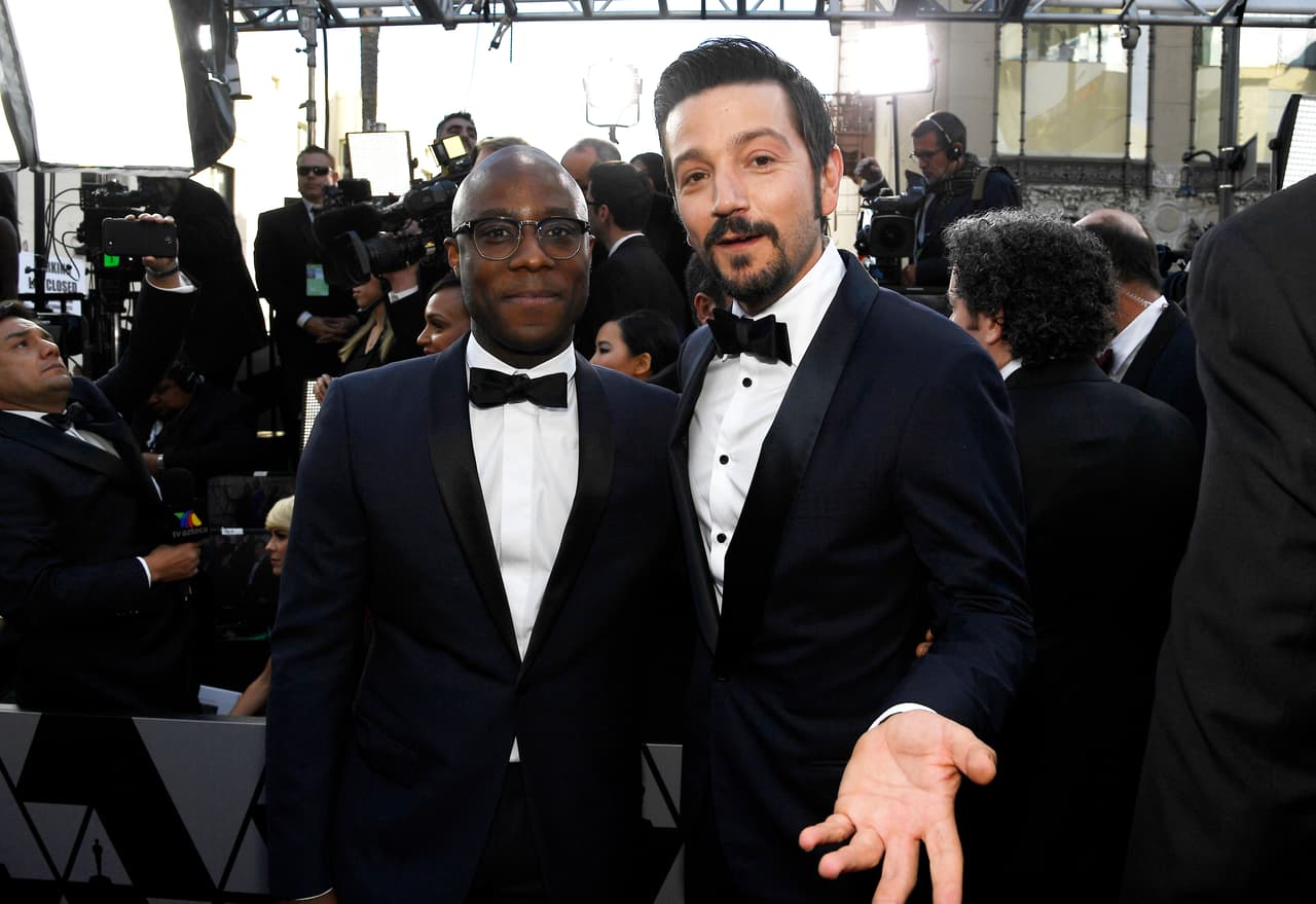 Barry Jenkins (izquierda) y Diego Luna (derecha).