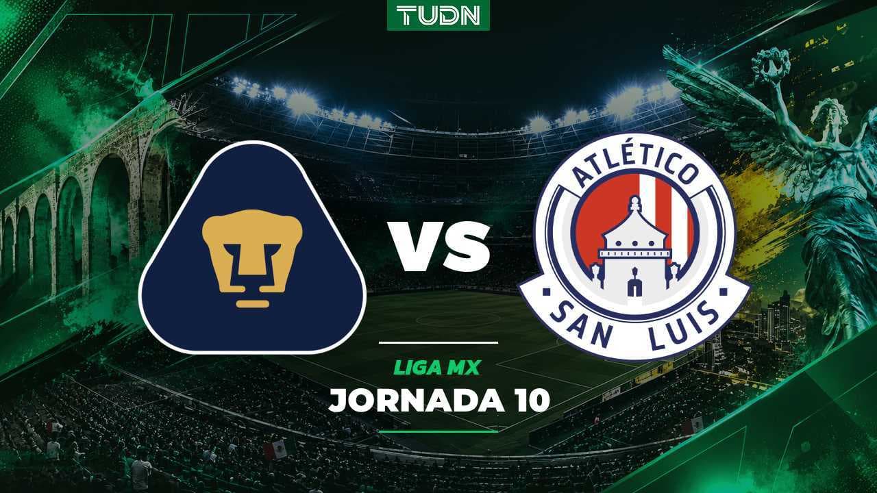 A qué hora y dónde ver el Pumas vs. Atlético de San Luis de Liga MX Apertura 2026