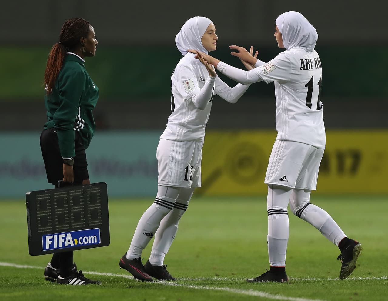 Jordania buscó darle un cambio importante al juego pero en evidencia quedó la superioridad de las mexicanas en la cancha.