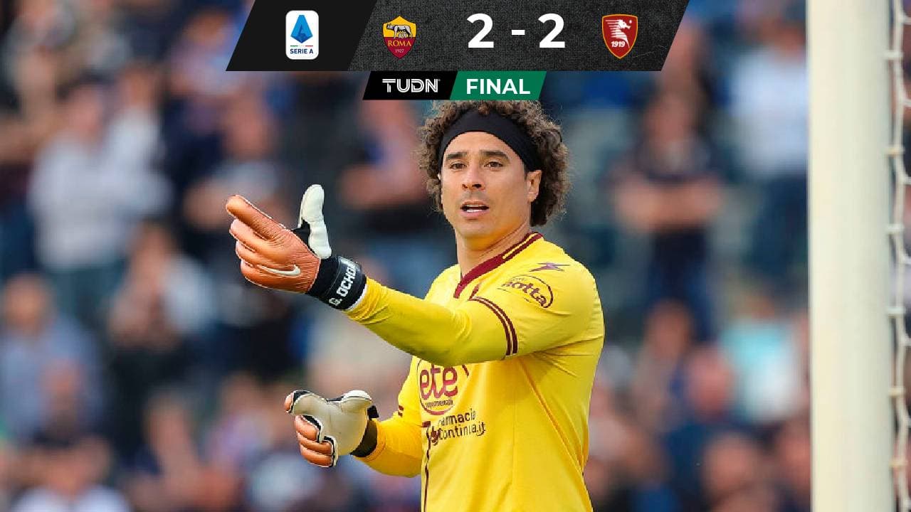 Memo Ochoa y el Salernitana sacan empate a la Roma de Mourinho