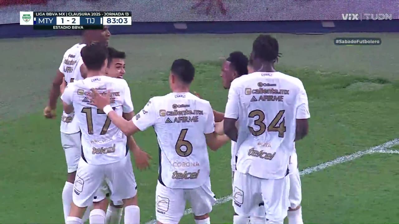 ¡Gol de Xolos! Gilberto Mora le da el triunfo a Tijuana sobre la hora