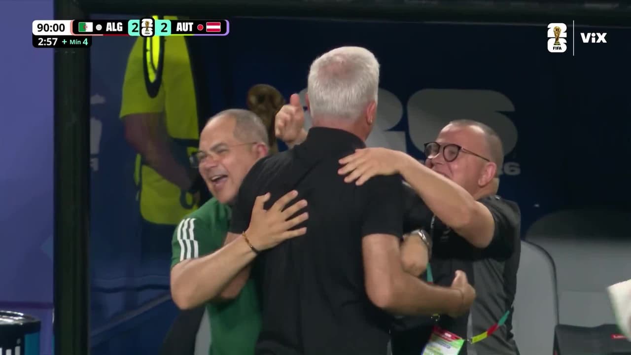 ¡Argelia deja fuera a Austria! Doblete de Mahrez e Irán se mete a 16avos