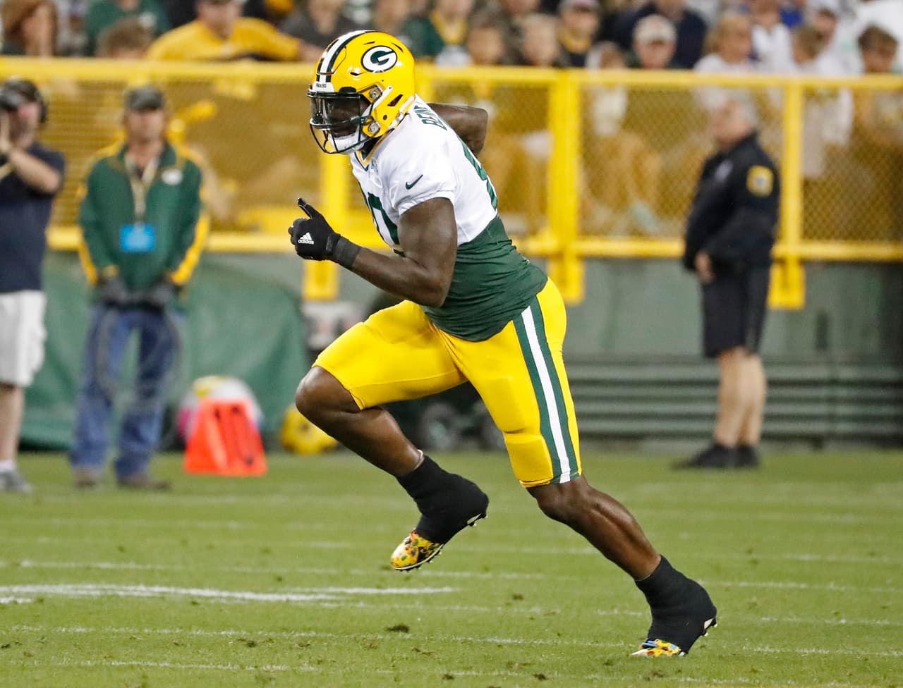 <i>El Roster</i>
<br>Altas: La ofensiva se fortaleció con la llegada del ala cerrada Martellus Bennett, quien fue campeón con los Patriots y funcionó muy bien al lado de Brady. También firmaron a CB Davon House (Jaguars).