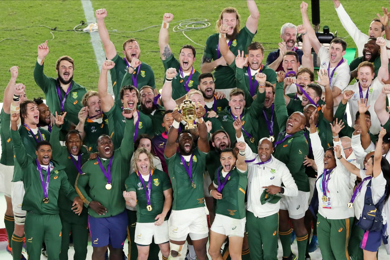 Los mundiales de 1995, 2007 y 2019 han sido para los Springboks.