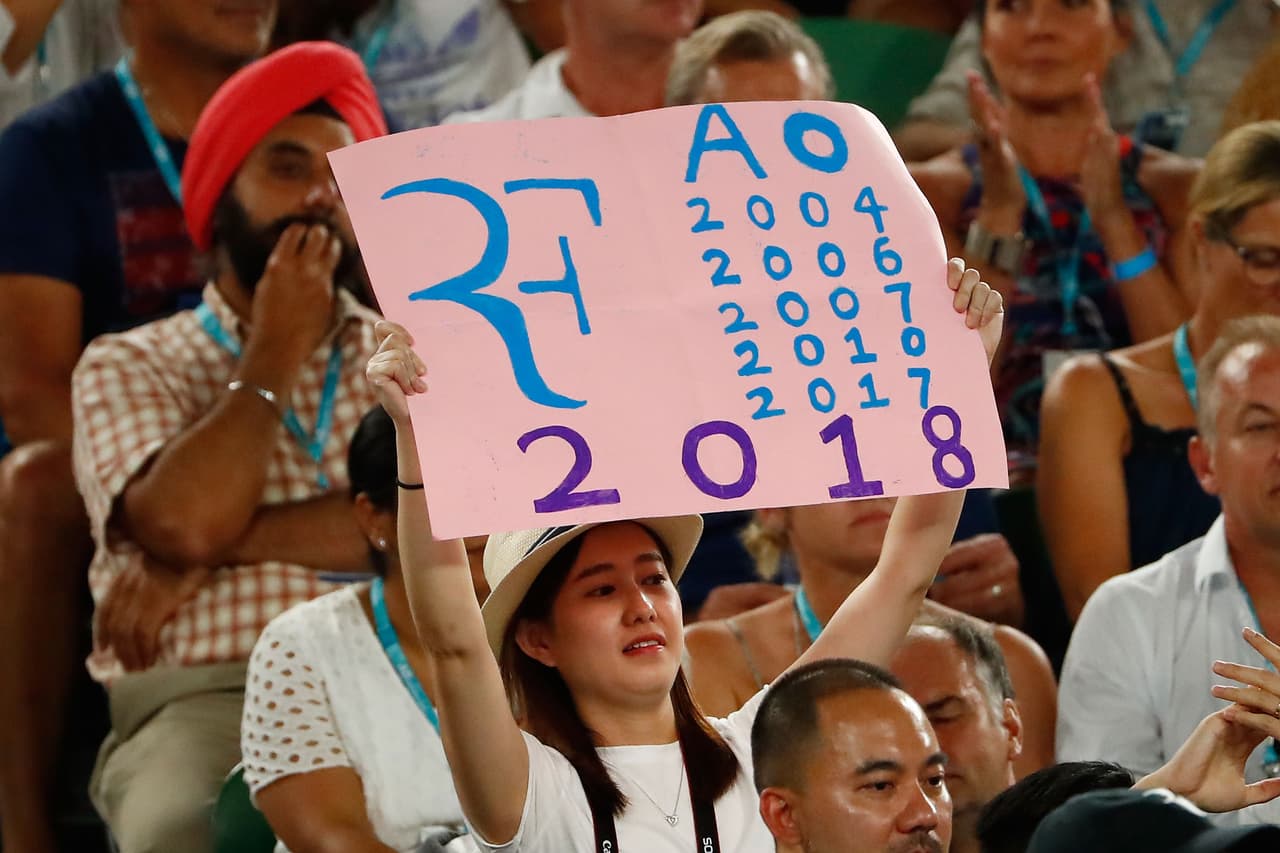 Federer ya supera en cuatro torneos Grand Slam a Rafael Nadal, con 16, a Pete Sampras, con 14, y a Roy Emerson y Novak Djokovic con 12.