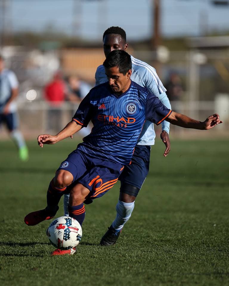 NYCFC gana despliegue en el ataque con la incorporación de 'Frasquito' Moralez. (Facebook | New York City FC)