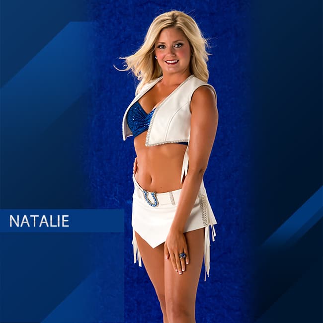 Checa esta belleza de las cheerleaders de los Indianapolis Colts (Foto Twitter),