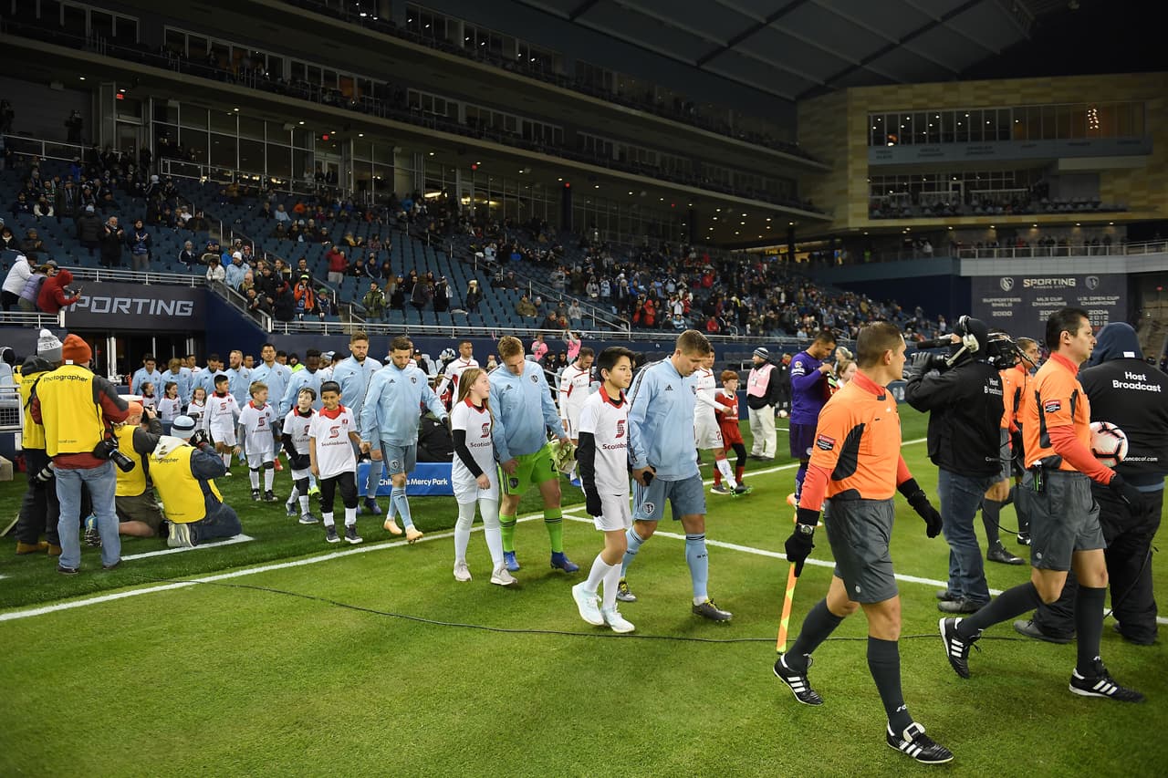 Sporting Kansas City recibió a los Diablos Rojos del Tolucapor la Ida de los Octavos de Final de la Concacaf Champions League 2019 en el Estadio Childrens Mercy Park en Kansas City, Kansas.