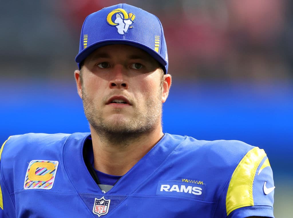 <b>Matthew Stafford</b>
<br>Otro jugador de fútbol americano que inmediatamente se convirtió en tendencia fue el quarterback de Los Ángeles Rams.