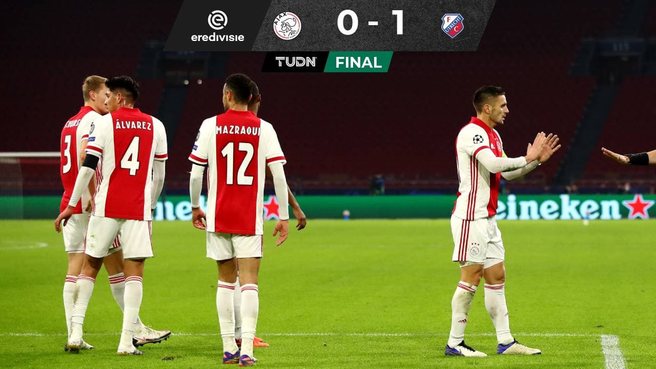 Edson Álvarez y el Ajax pierden el invicto en casa