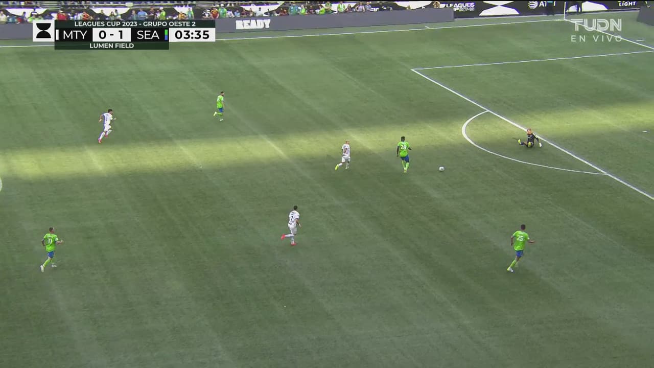 ¡Vaya susto para Seattle! Monterrey cerca de empatar