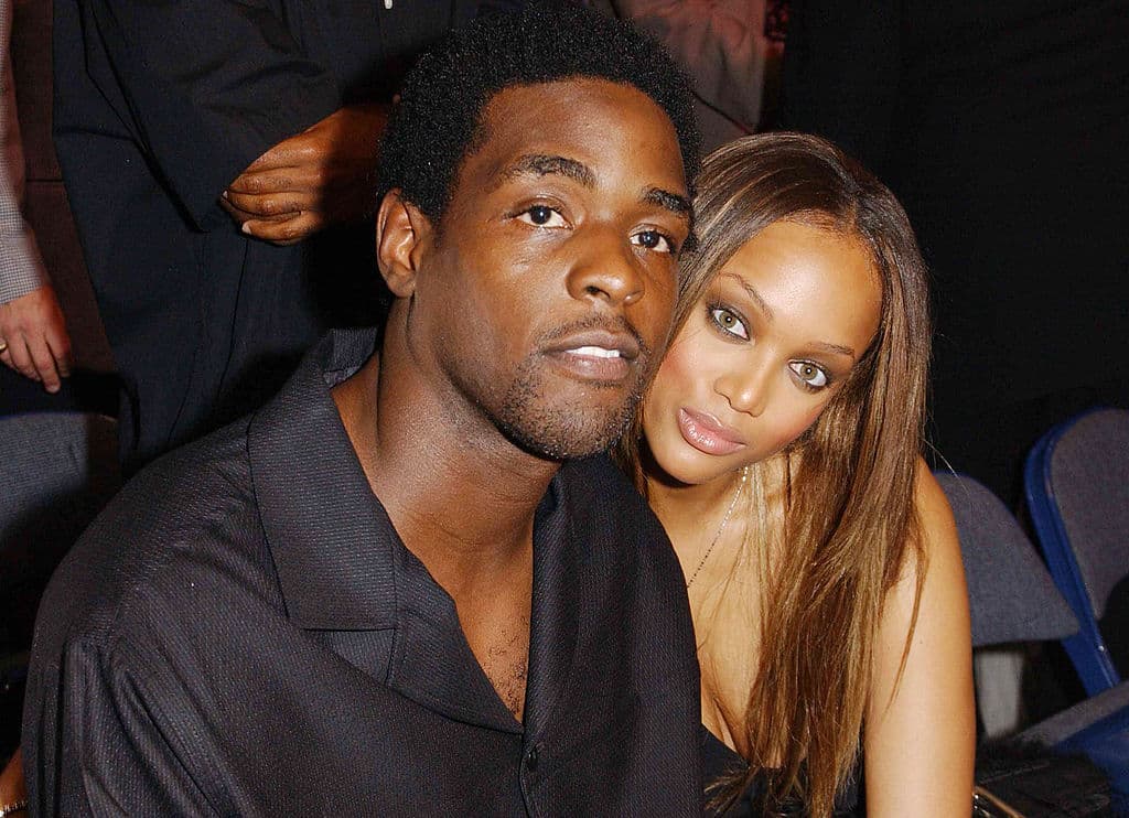 Chris Webber y Tyra Banks