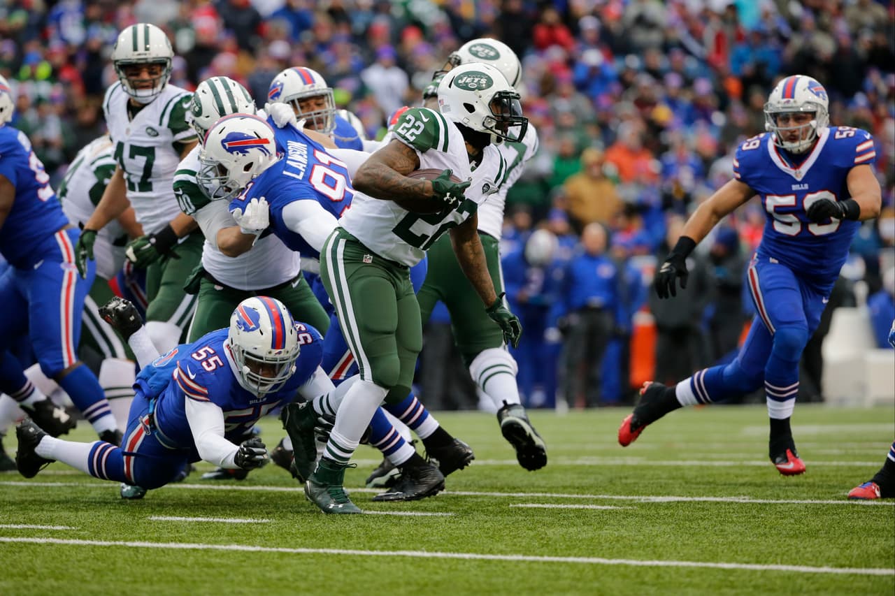 Los Bills le hicieron la maldad a los Jets y al ganarles 22-17, y al ganar los Steelers a los Browns, los dejaron fuera de Playoffs. Estas son las mejores tomas del partido.