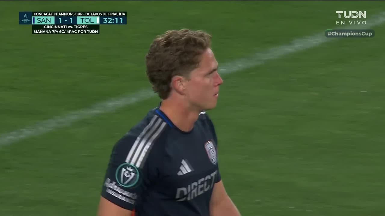 ¡Triangulación perfecta! Valakari pone el empate vs Toluca