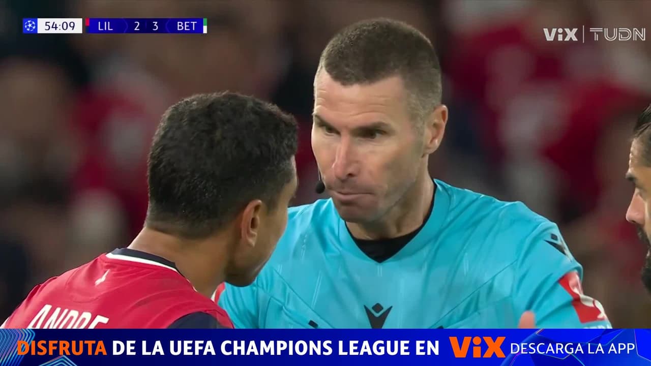 ¡Le sacan tarjeta roja a Mbappé en Champions y esto pasa!