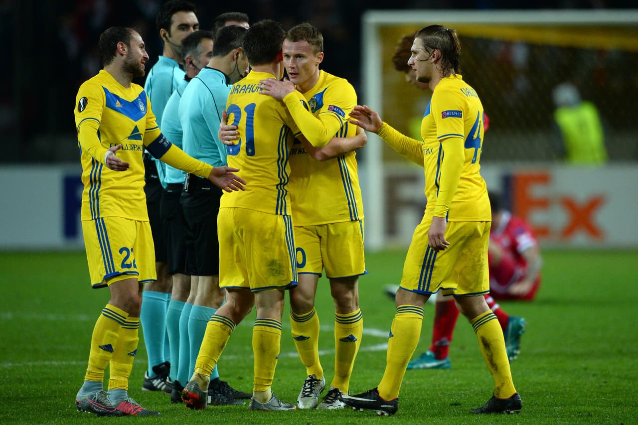 BATE Borisov 1-0 Köln: al borde de la eliminación quedó el equipo alemán tras caer en su visita a Bielorrusia. El solitario gol de Ríos, por su parte, le permitió al local montarse a la segunda posición del grupo H, que lidera el Arsenal.