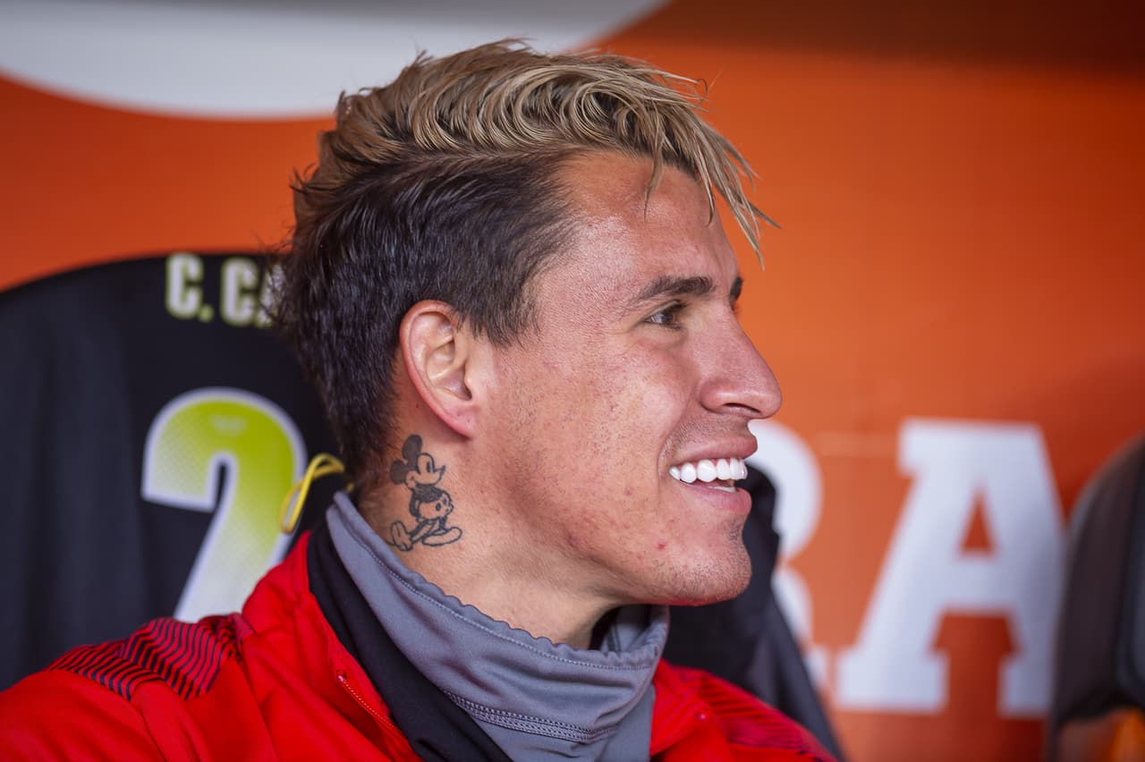 Los lujosos tenis de Cristian 'el Chicote' Calderón