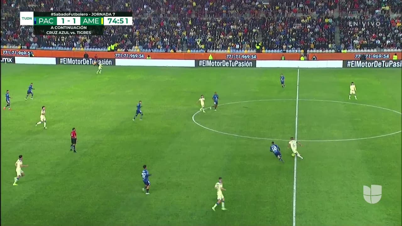¡GOOOL! Érick Sánchez anota para Pachuca.