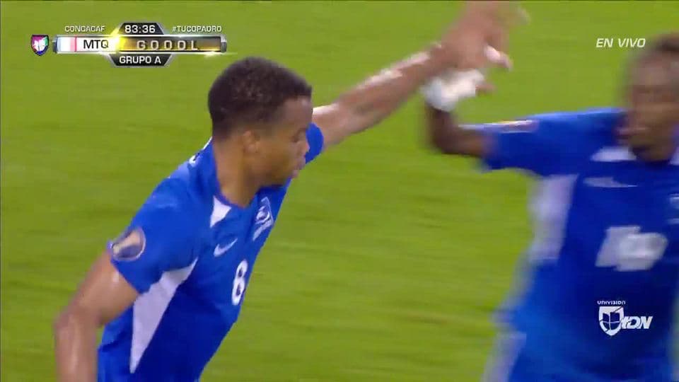 ¡GOOOL! Jordy Delem anota para Martinique
