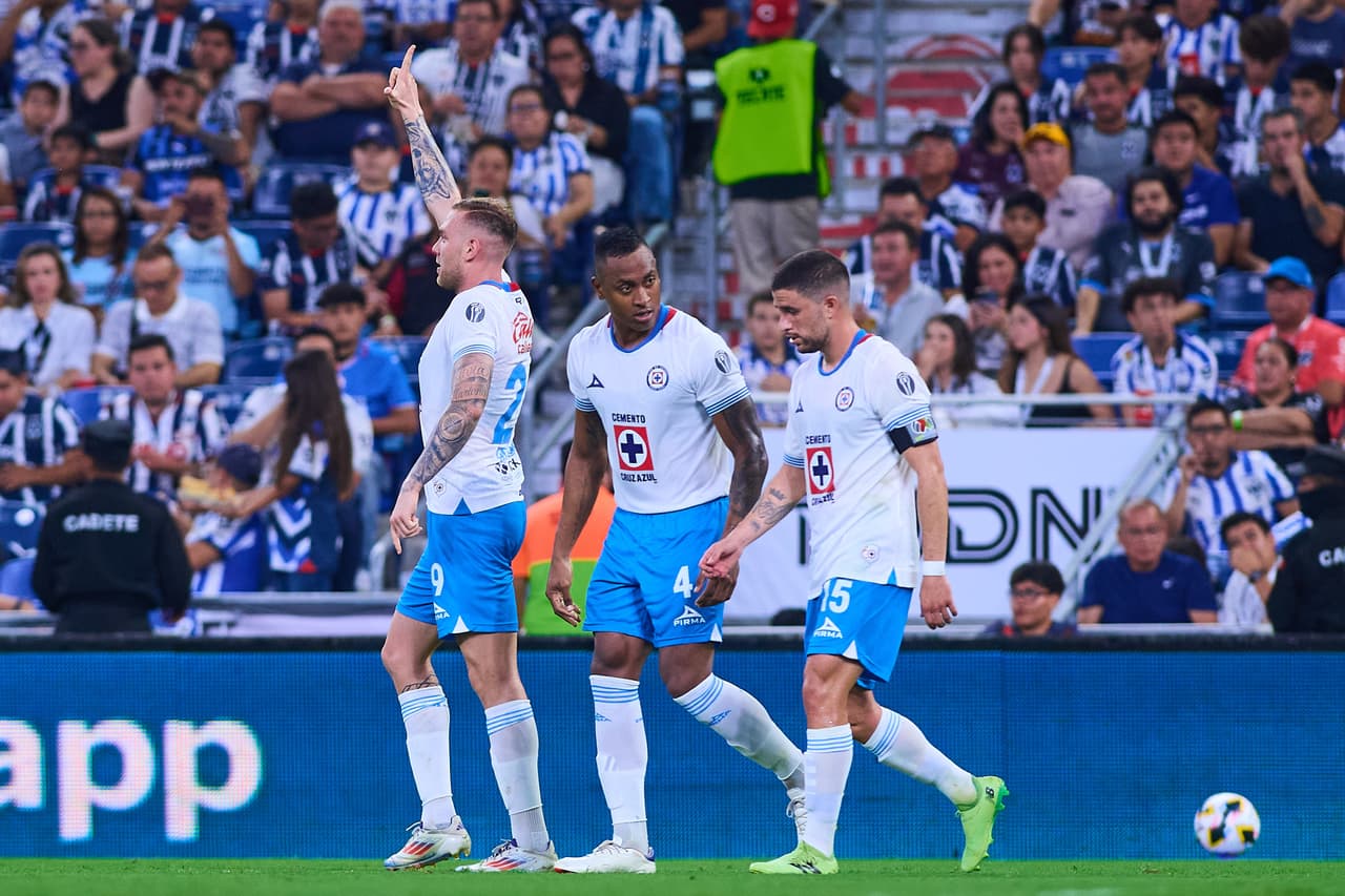 Monterrey vs. Cruz Azul EN VIVO: ¡Goleada de La Máquina!