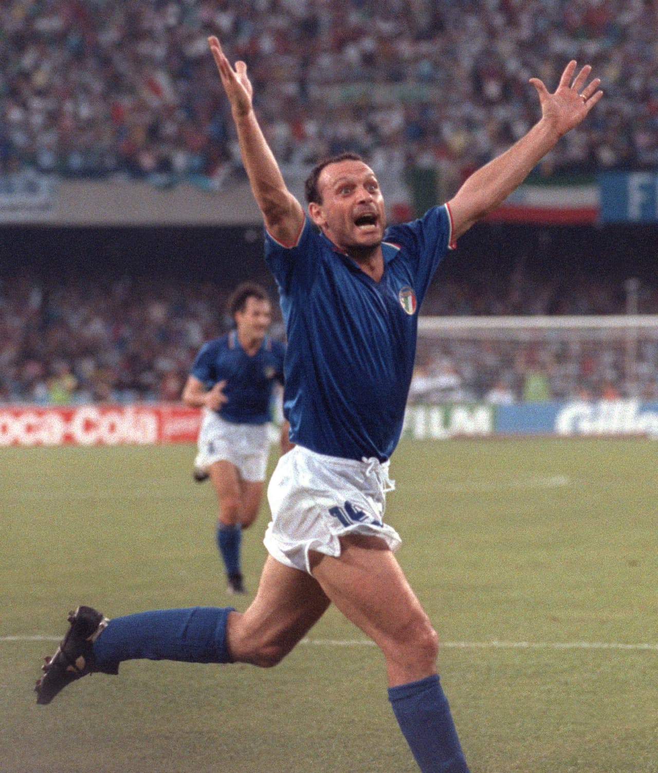 Italia 1990 - Salvatore Schillaci (Italia - 6 goles)