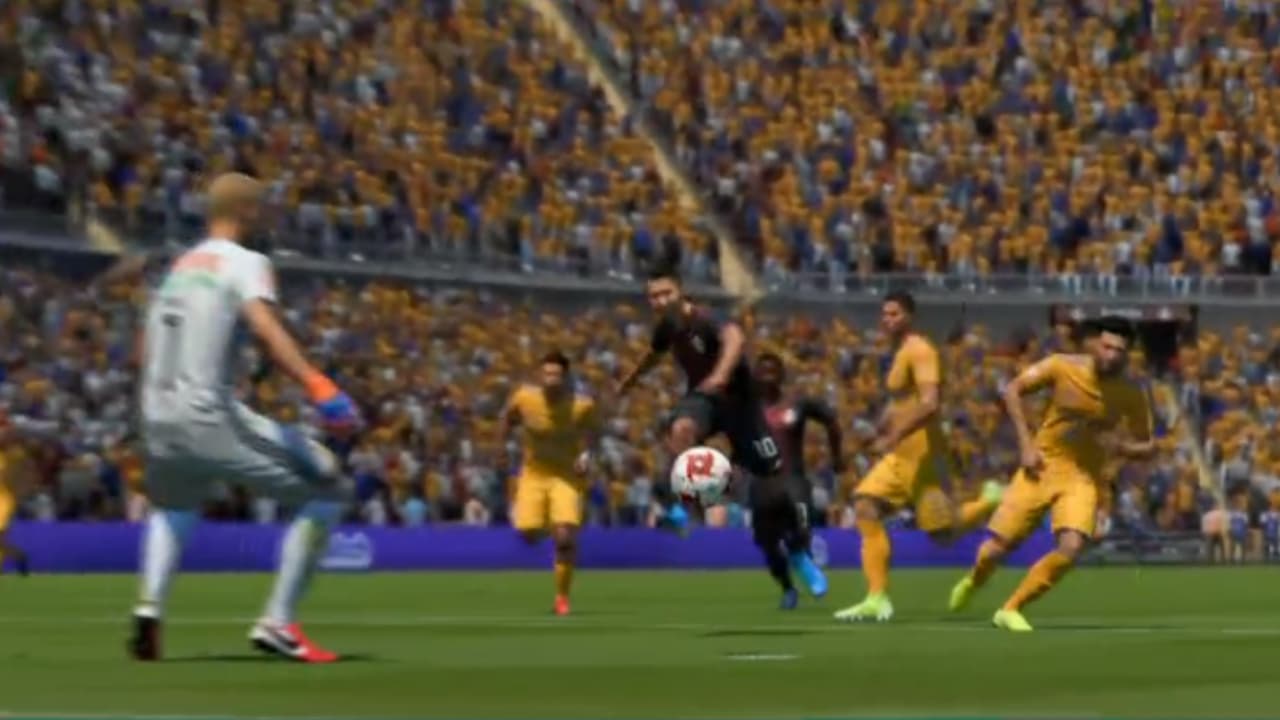 Luciano Acosta, el representante de Atlas, hizo lo que quiso con Francisco Venegas que no mostró habilidad en el futbol virtual.