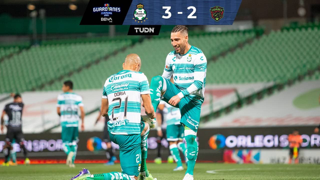 ¡Bravo susto! Santos derrota a Juárez en trepidante juego
