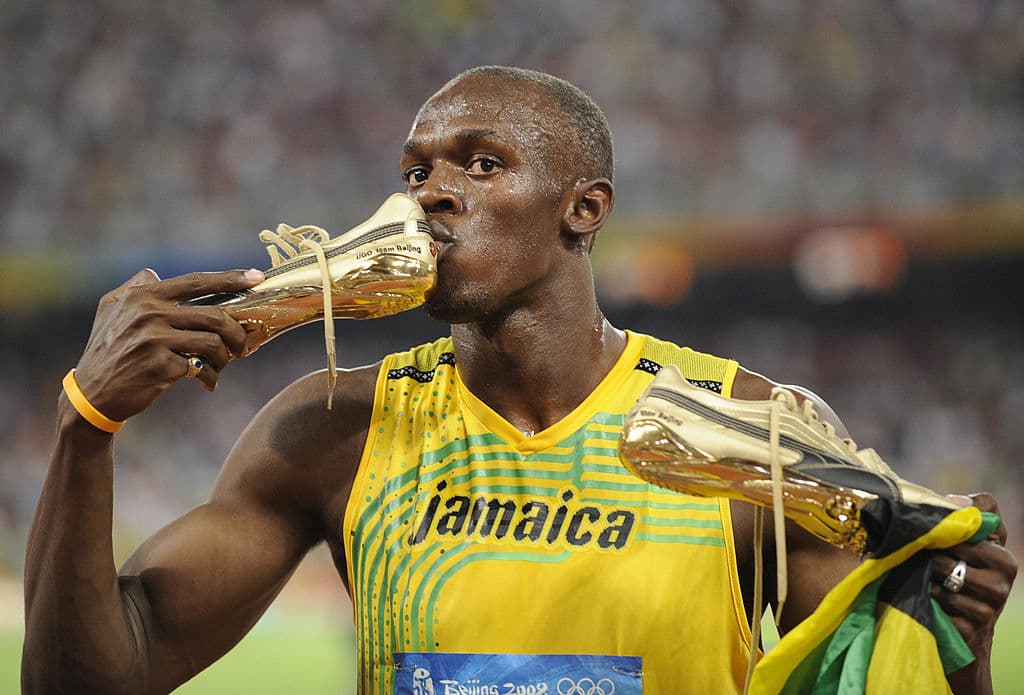 Bolt es padre de sus hijos con su pareja de años, Kasi Bennett, una modelo jamaicana.