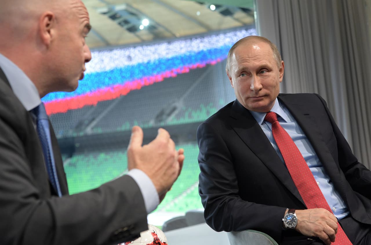 Vladímir Putin le pone presión a la Selección de Rusia en Copa Confederaciones