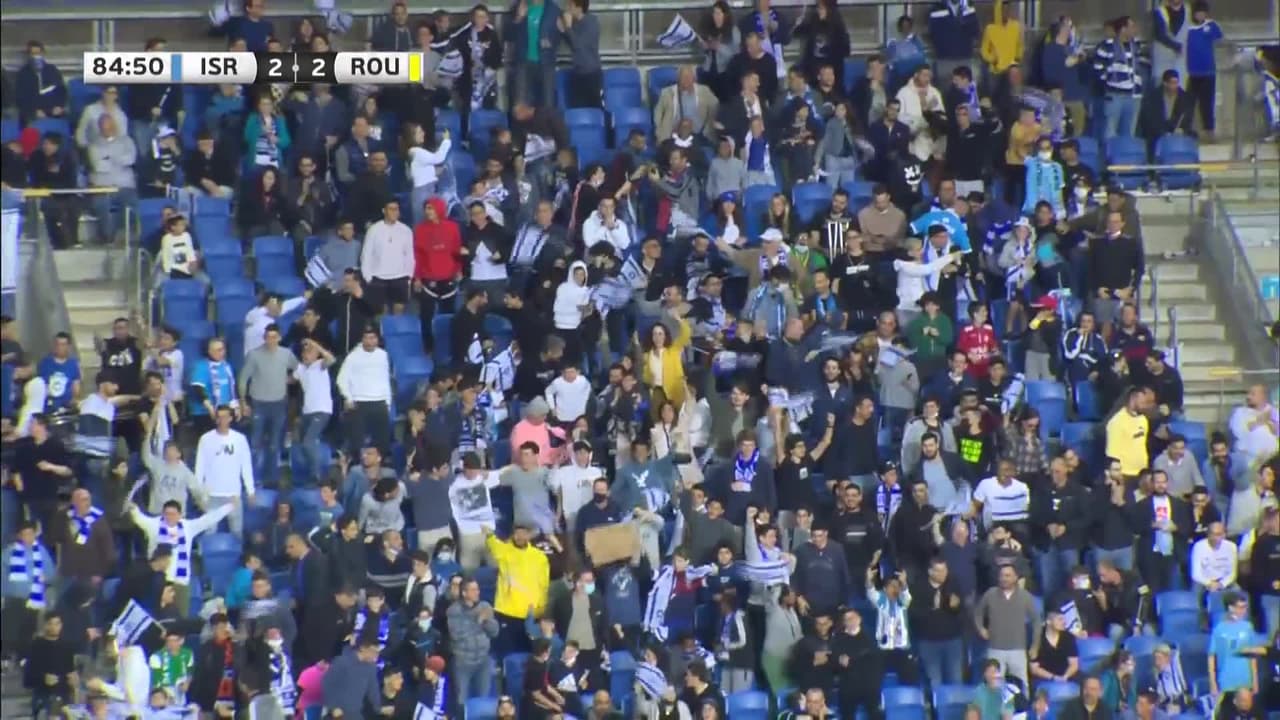 ¡GOL!  anota para Israel. Munas Dabbur