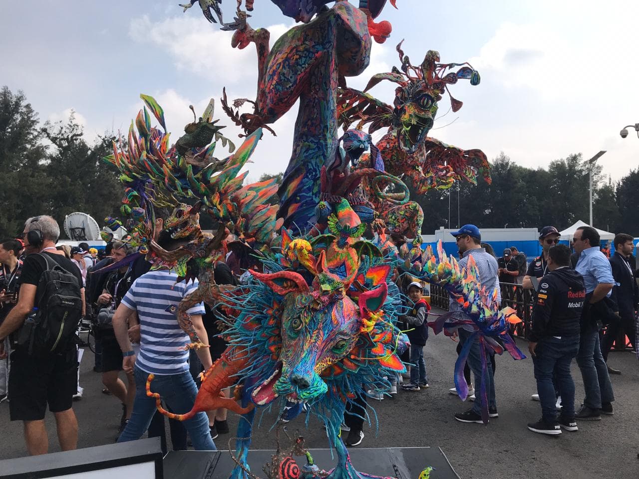 Color de las clasificatorias del GP de México.