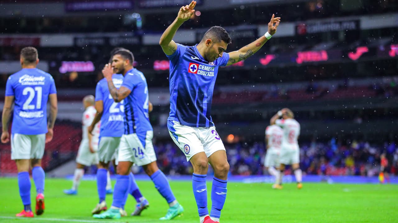 Orbelín marcó en las últimas dos veces que Cruz Azul hizo 4 goles