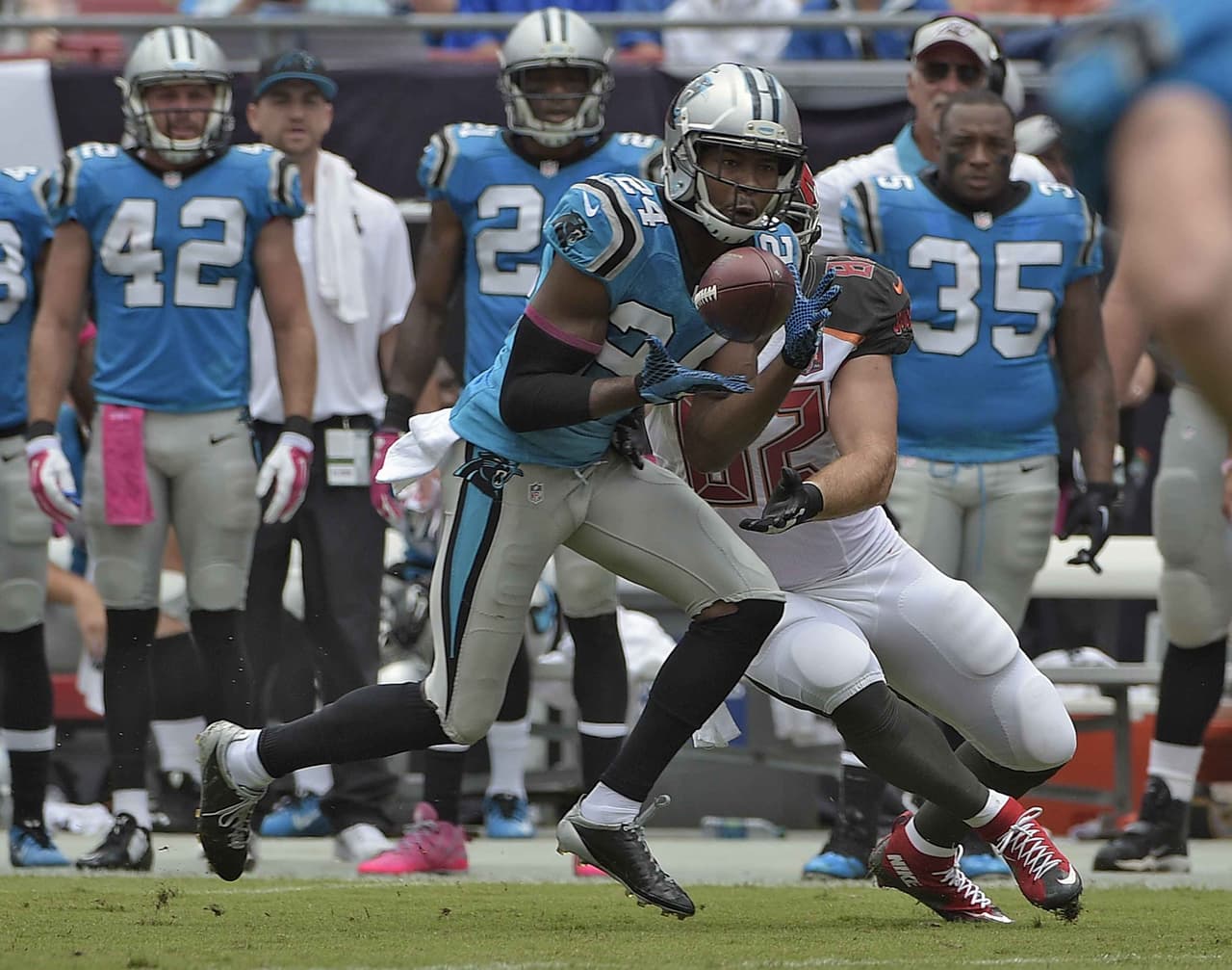 Esquinero: Josh Norman, Carolina Panthers.
